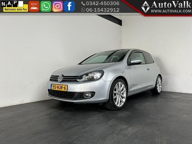 Grijs Gebruikt 2009 VW Golf VI Highline Hatchback | € 3.949 (Goede deal) - Afbeelding 1/4