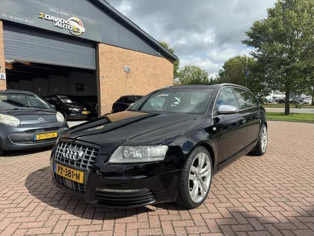 Zwart, metallic lak Gebruikt 2008 Audi A6 S-Line Stationwagen | € 14.800 - Afbeelding 1/4