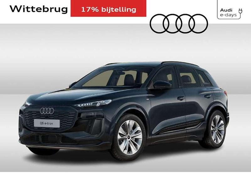 Grijs Nieuw 2025 Audi Q6 e-tron Advanced SUV | € 66.380 (Super prijs) - Afbeelding 1/4