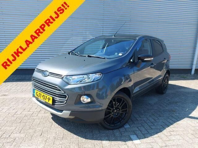 Grijs, metallic lak Gebruikt 2017 Ford Ecosport Titanium SUV | € 11.888 - Afbeelding 1/4