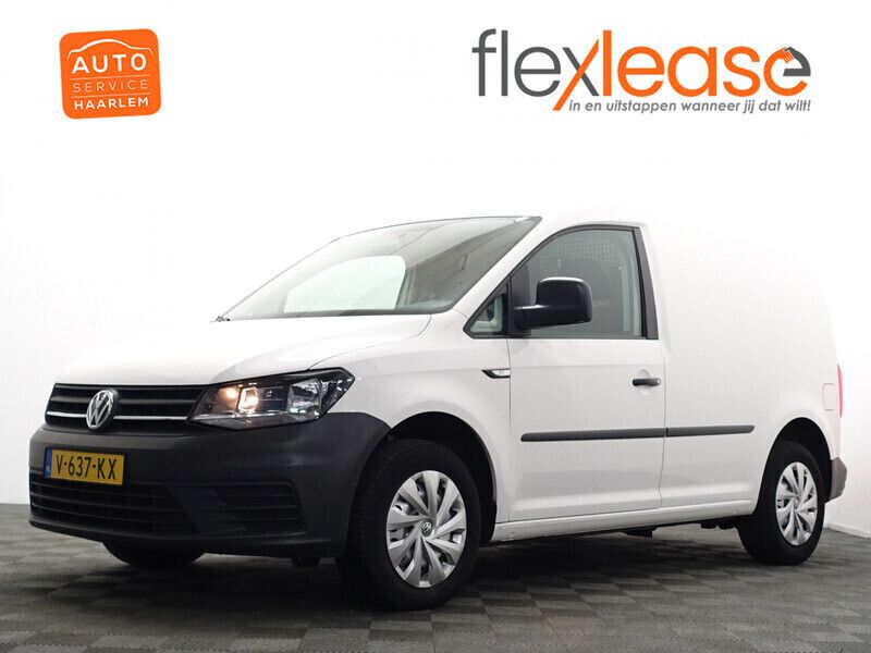 Wit metallic Gebruikt 2018 VW Caddy Comfortline MPV | € 9.900 (Super prijs) - Afbeelding 1/4