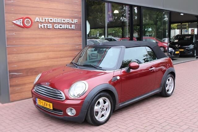 Rood Gebruikt 2010 Mini One Cabriolet Pepper Cabriolet | € 6.750 (Eerlijke prijs) - Afbeelding 1/4