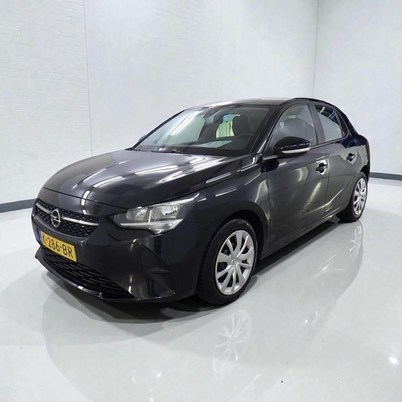 Zwart (metallic) Gebruikt 2020 Opel Corsa Edition Hatchback | € 9.999 (Super prijs) - Afbeelding 1/4