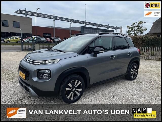 Grijs (metallic) Gebruikt 2019 Citroën C3 Aircross Shine SUV | € 13.750 (Goede deal) - Afbeelding 1/4