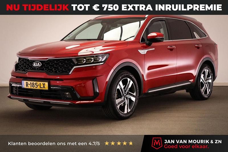 Rood Gebruikt 2021 Kia Sorento Comfort SUV | € 35.495 (Super prijs) - Afbeelding 1/4