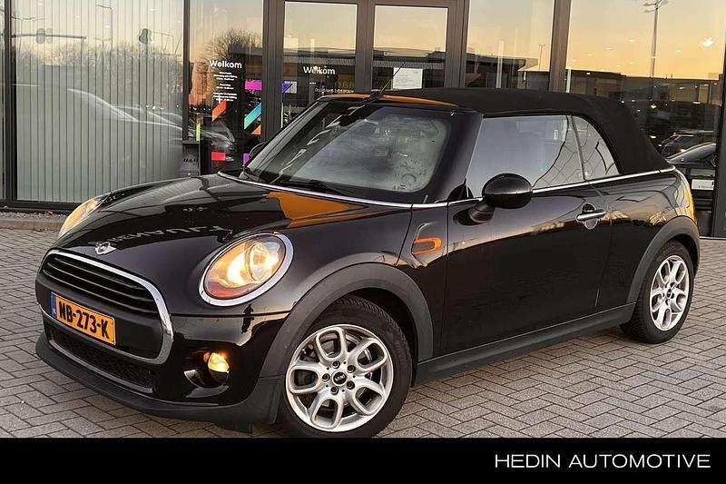 Zwart Occasion 2017 Mini One Cabriolet Pepper Cabriolet | € 15.950 (Eerlijke prijs) - Afbeelding 1/3