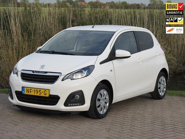 Wit Gebruikt 2017 Peugeot 108 Active Hatchback | € 6.500 (Goede deal) - Afbeelding 1/4