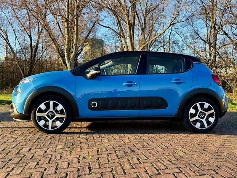 Occasion Citroën C3 Shine 110 PK (80 kW) 2019 Blauw Hatchback
