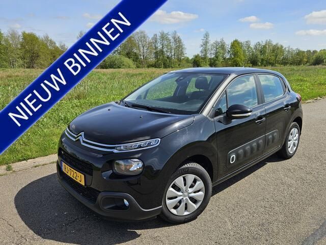 Zwart Gebruikt 2017 Citroën C3 Feel Hatchback | € 7.999 (Eerlijke prijs) - Afbeelding 1/4