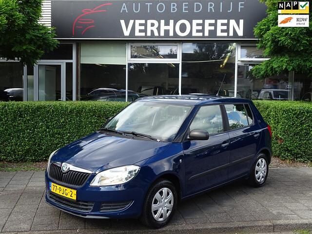 Blauw Gebruikt 2011 Skoda Fabia Comfort Hatchback | € 3.950 (Eerlijke prijs) - Afbeelding 1/4
