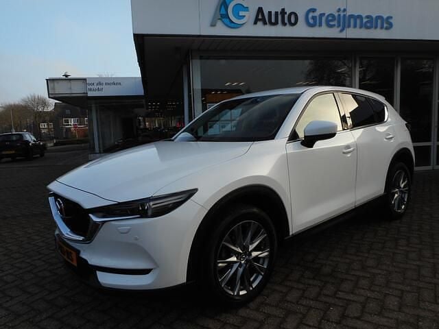 Wit (metallic) Occasion 2019 Mazda CX-5 Luxury SUV | € 27.695 (Eerlijke prijs) - Afbeelding 1/4