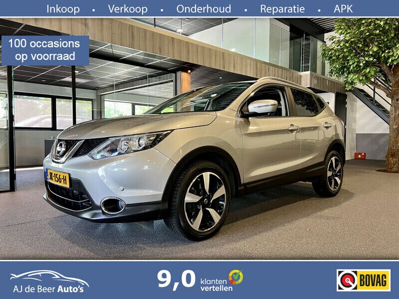 Zwart Gebruikt 2016 Nissan Qashqai Tekna SUV | € 16.490 (Eerlijke prijs) - Afbeelding 1/4