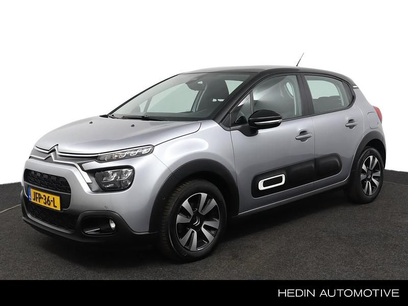 Grijs Gebruikt 2021 Citroën C3 Shine Hatchback | € 12.945 (Eerlijke prijs) - Afbeelding 1/4
