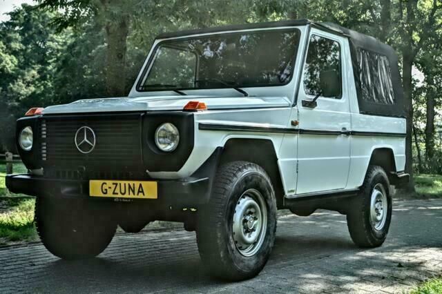 Wit Occasion 1979 Mercedes G230 SUV | € 49.950 - Afbeelding 1/4