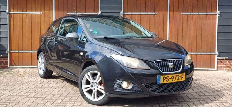Zwart Gebruikt 2008 Seat Ibiza SC Reference Hatchback | € 1.150 (Super prijs) - Afbeelding 1/4