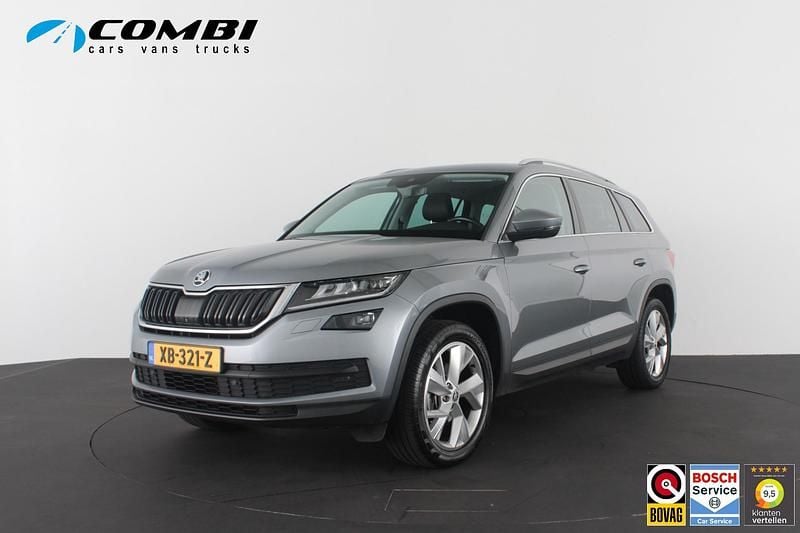 Grijs (metallic) Gebruikt 2017 Skoda Kodiaq Business Line SUV | € 24.650 (Goede deal) - Afbeelding 1/4