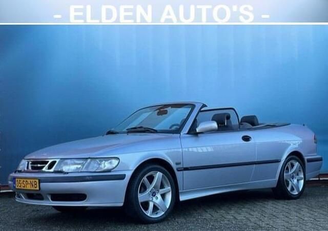 Grijs Gebruikt 2001 Saab 9-3 Cabriolet Anniversary Cabriolet | € 4.950 (Eerlijke prijs) - Afbeelding 1/4
