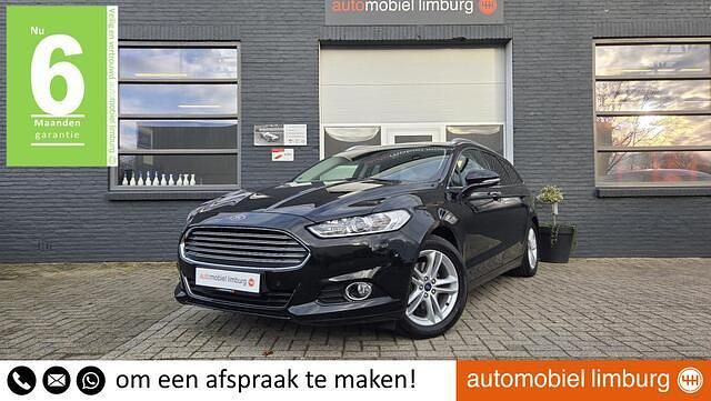 Zwart Gebruikt 2018 Ford Mondeo Titanium Stationwagen | € 12.950 (Super prijs) - Afbeelding 1/4