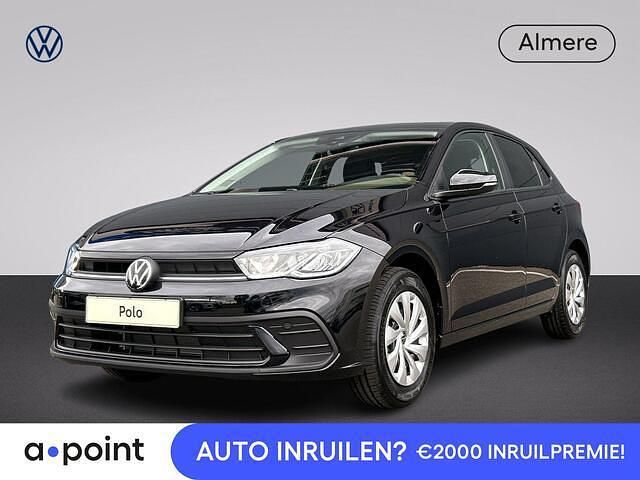 Zwart Nieuw 2025 VW Polo Edition Hatchback | € 24.995 (Super prijs) - Afbeelding 1/4