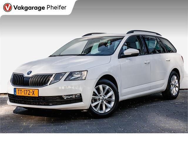 Wit Gebruikt 2018 Skoda Octavia Business Line Stationwagen | € 8.940 (Goede deal) - Afbeelding 1/3