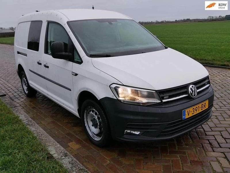 Wit Gebruikt 2017 VW Caddy Maxi MPV | € 8.499 (Iets duurder) - Afbeelding 1/3