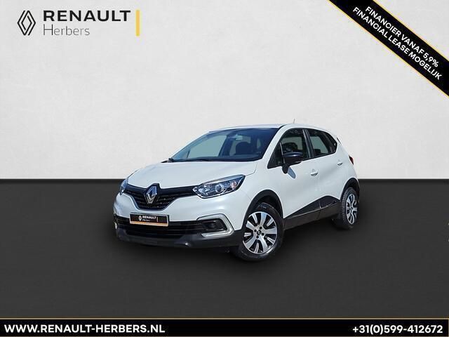 Wit, metallic lak Gebruikt 2019 Renault Captur Zen SUV | € 11.950 (Eerlijke prijs) - Afbeelding 1/4