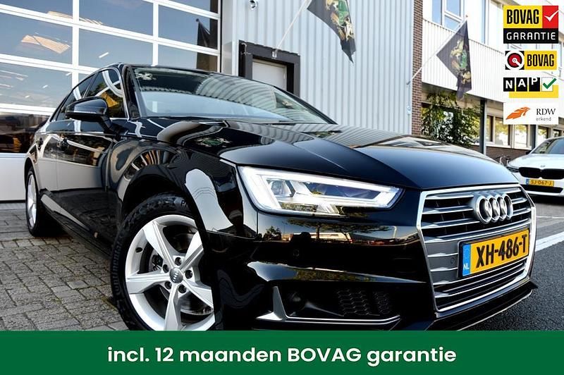 Zwart Occasion 2019 Audi A4 Sport Sedan | € 24.950 (Iets duurder) - Afbeelding 1/4
