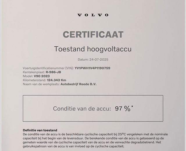 Occasion Volvo V90 Core 253 PK (186 kW) 2022 Zwart Stationwagen