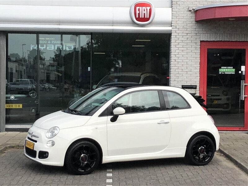 Wit Gebruikt 2014 Fiat 500S Sport Hatchback | € 7.950 (Eerlijke prijs) - Afbeelding 1/4