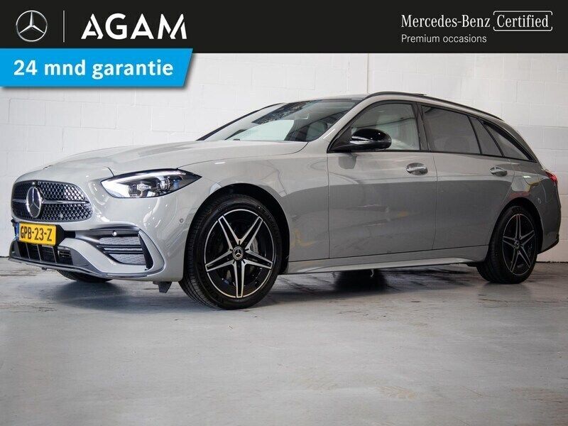 Grijs Gebruikt 2024 Mercedes E300 AMG Line Premium Plus Stationwagen | € 57.950 (Iets duurder) - Afbeelding 1/4