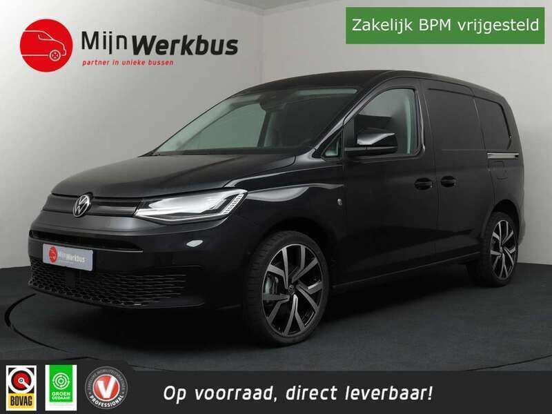 Zwart Nieuw 2024 VW Caddy Style MPV | € 32.750 (Eerlijke prijs) - Afbeelding 1/4