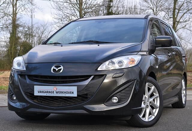 Zwart Gebruikt 2011 Mazda 5 MPV | € 8.950 (Eerlijke prijs) - Afbeelding 1/4