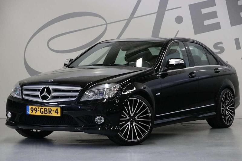 Zwart Gebruikt 2008 Mercedes C280 Avantgarde Sedan | € 8.950 (Duur) - Afbeelding 1/4