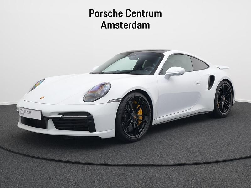 Wit Gebruikt 2020 Porsche 911 Turbo S Coupé | € 219.950 (Eerlijke prijs) - Afbeelding 1/4