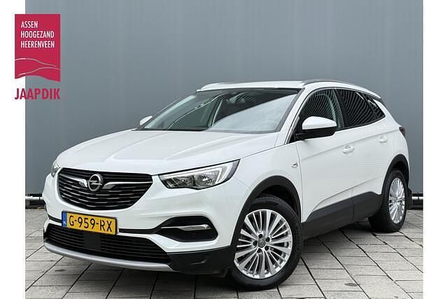 Wit, metallic lak Gebruikt 2019 Opel Grandland X Executive SUV | € 23.899 (Eerlijke prijs) - Afbeelding 1/4