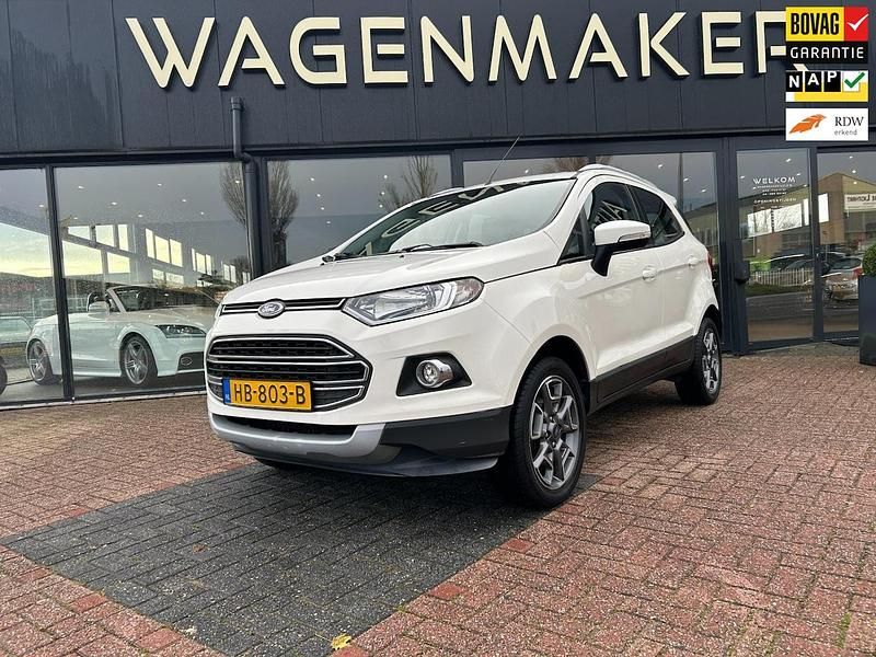 Wit Gebruikt 2015 Ford Ecosport Titanium SUV | € 8.250 (Goede deal) - Afbeelding 1/4