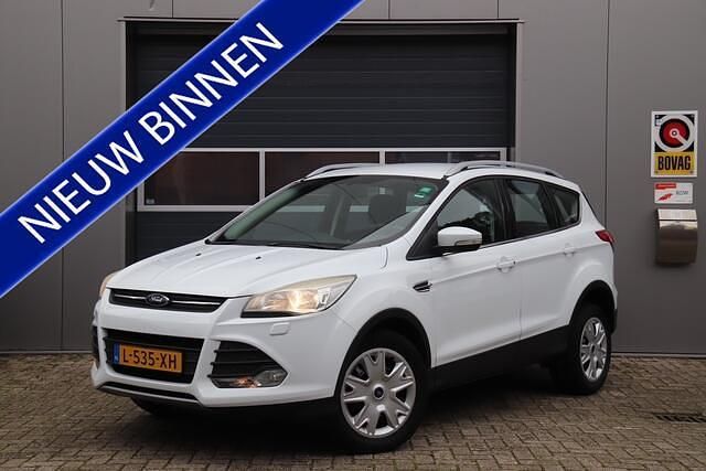 Wit Gebruikt 2014 Ford Kuga Titanium SUV | € 9.995 (Super prijs) - Afbeelding 1/4