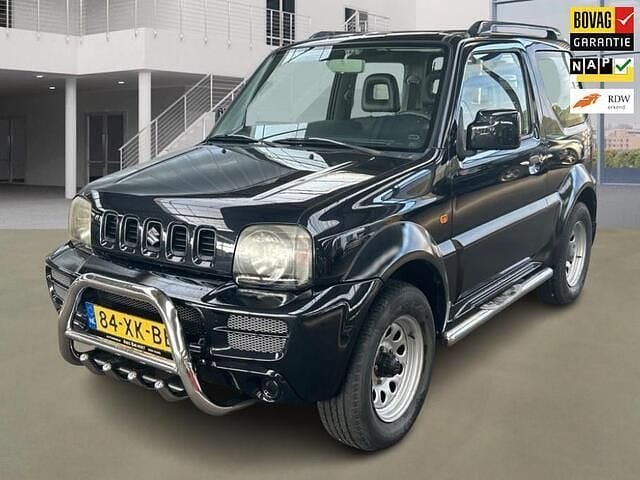 Zwart Gebruikt 2007 Suzuki Jimny SUV | € 10.950 (Eerlijke prijs) - Afbeelding 1/4