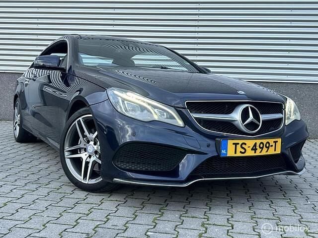Blauw Gebruikt 2013 Mercedes E350 Prestige Coupé | € 12.999 (Eerlijke prijs) - Afbeelding 1/4