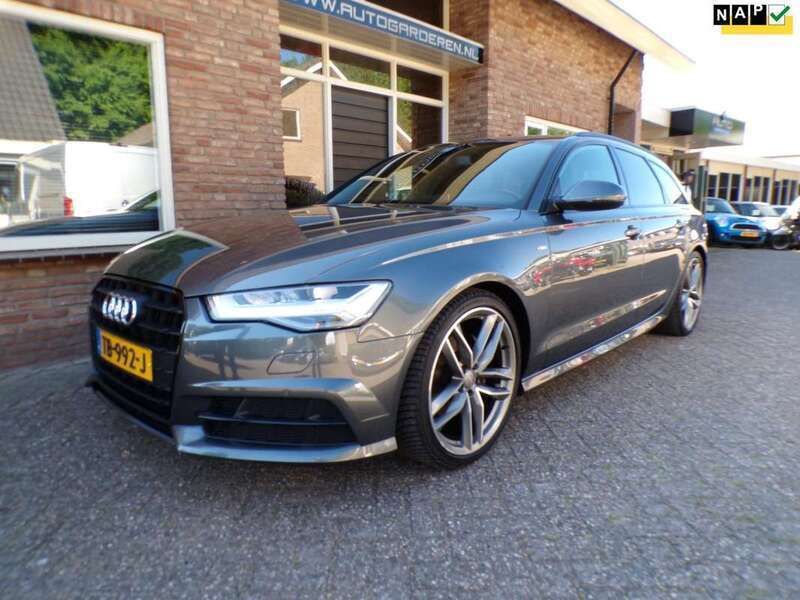 Grijs, metallic lak Gebruikt 2018 Audi A6 S-Line Stationwagen | € 25.950 (Eerlijke prijs) - Afbeelding 1/4