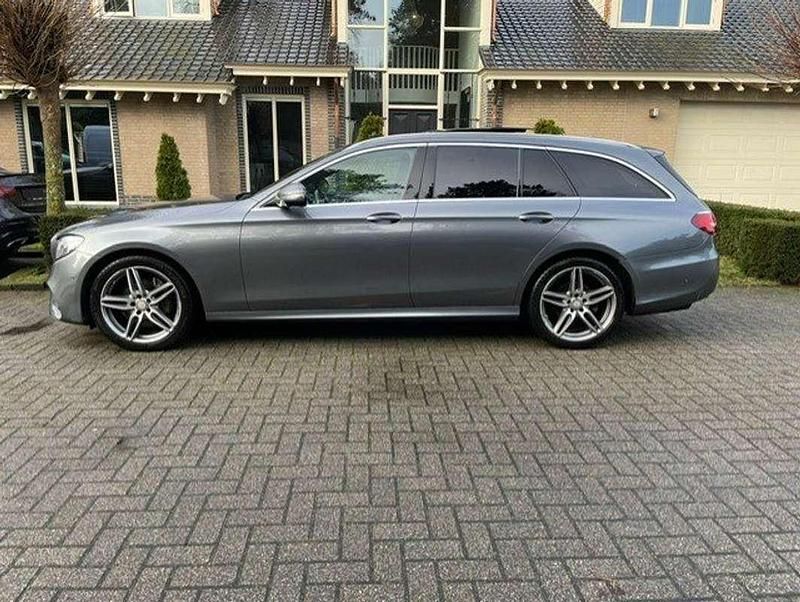 Occasion Mercedes E220 AMG line 194 PK (142 kW) 2017 Grijs Stationwagen