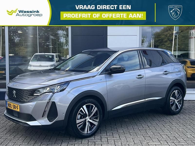 Grijs Gebruikt 2021 Peugeot 3008 Allure SUV | € 25.385 (Super prijs) - Afbeelding 1/4