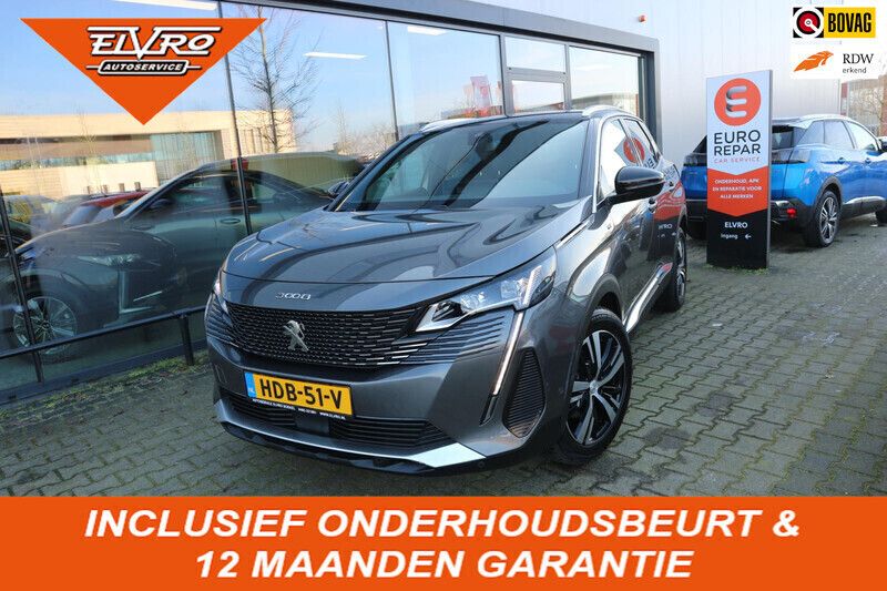 Grijs Gebruikt 2021 Peugeot 3008 GT SUV | € 26.750 (Iets duurder) - Afbeelding 1/4