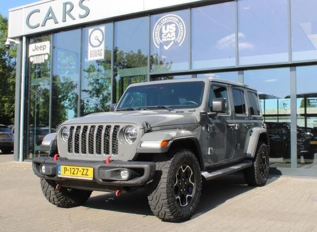 Grijs Gebruikt 2021 Jeep Wrangler Sahara SUV | € 61.950 (Eerlijke prijs) - Afbeelding 1/4