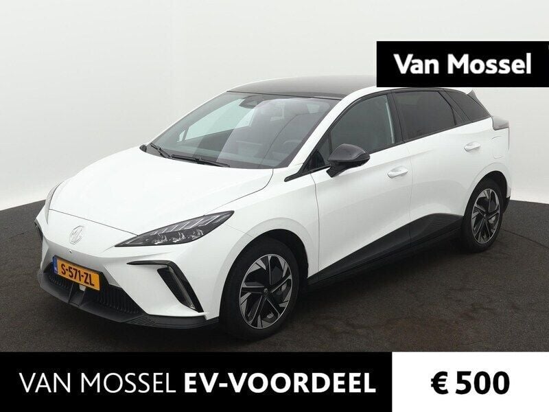 Wit Gebruikt 2023 MG MG4 EV Luxury Hatchback | € 24.495 (Eerlijke prijs) - Afbeelding 1/3
