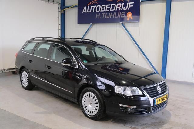 Zwart Gebruikt 2008 VW Passat Comfortline Stationwagen | € 2.750 (Eerlijke prijs) - Afbeelding 1/4