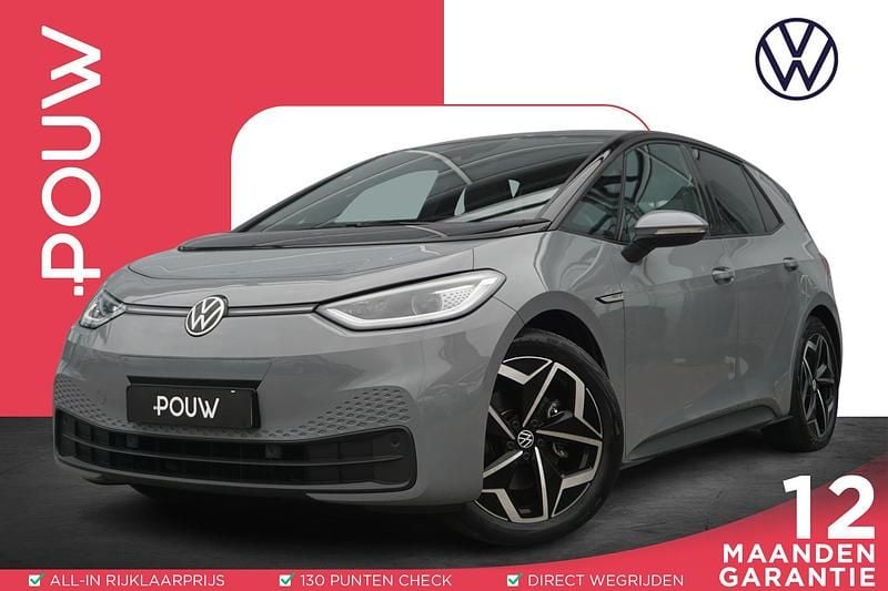 Grijs Gebruikt 2021 VW ID.3 Pro Hatchback | € 20.900 (Eerlijke prijs) - Afbeelding 1/4