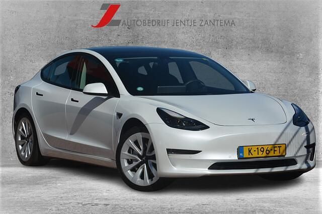Wit Gebruikt 2020 Tesla Model 3 Long Range AWD Sedan | € 23.950 (Eerlijke prijs) - Afbeelding 1/4