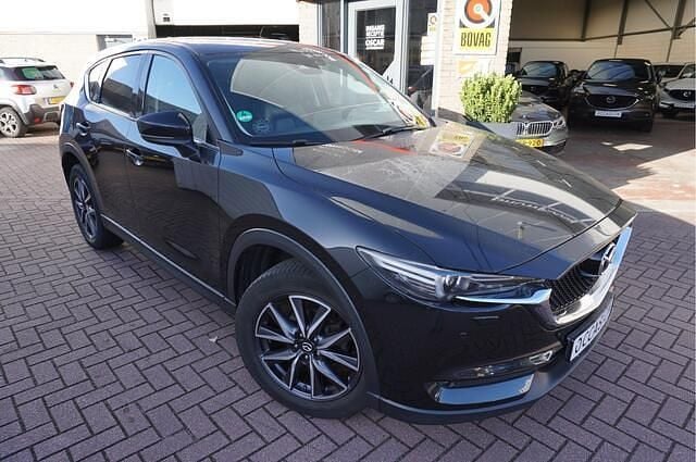 Zwart Gebruikt 2018 Mazda CX-5 Optimum SUV | € 24.945 (Eerlijke prijs) - Afbeelding 1/4