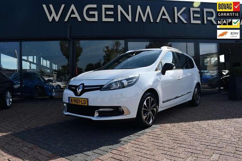 Wit Gebruikt 2015 Renault Grand Scénic III Bose Edition MPV | € 6.450 (Goede deal) - Afbeelding 1/4